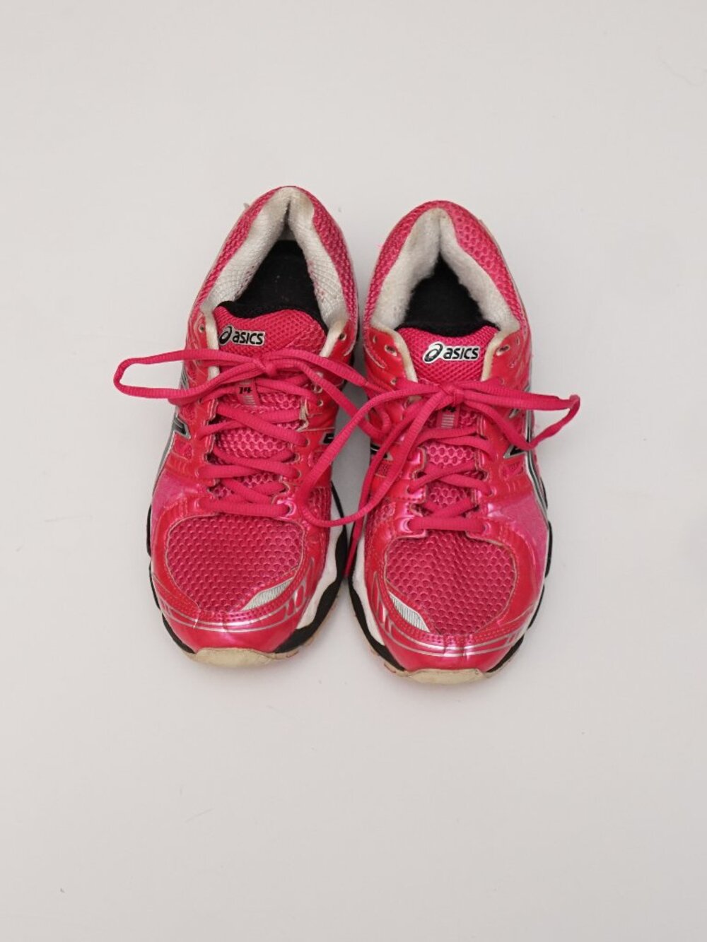 Asics Gel Nimbus 14 Pink/Black Running Shoes Women's (Size: 7)